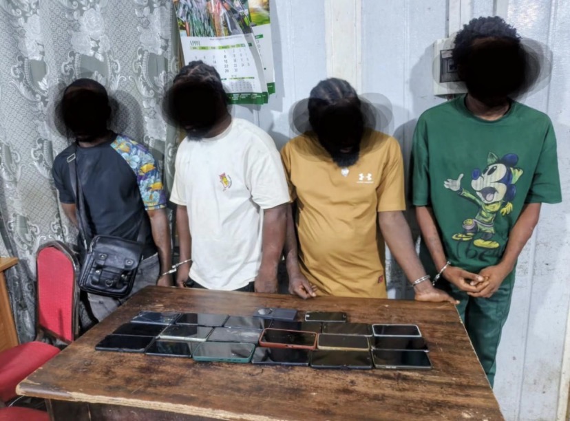 Easter Heist Gone Wrong — Kasoa Police Bust Phone Snatch Gang with 21 Devices